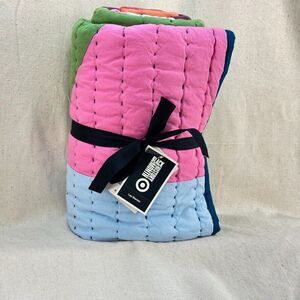 Gee’s Bend Target 2024 Lap Quilt Pieced Throw Delia Thibodeaux Modern Qu…